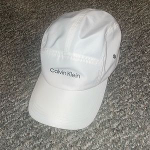 Calvin Klein white Trucker Hat